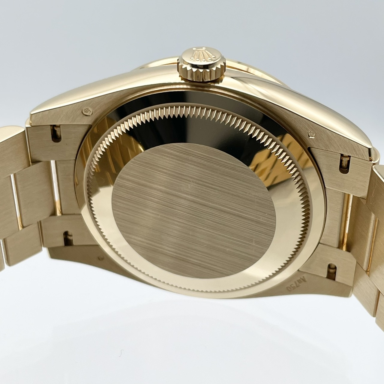 ロレックス デイデイト 128348RBR ダークグレー プレシデントブレス 36mm