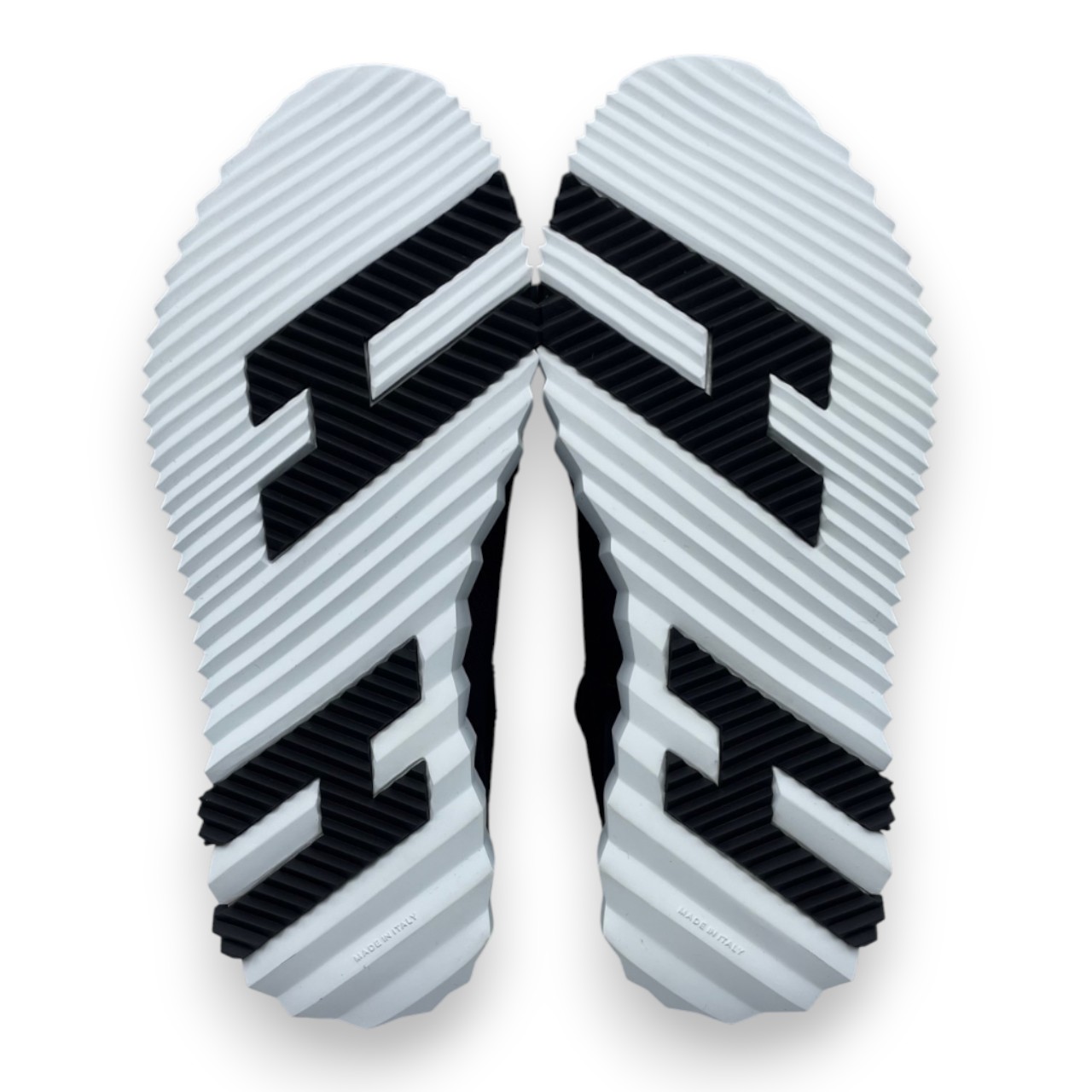 エルメス スニーカー バウンジング 38 黒 テクスチャードメッシュ/シェーヴル・ヴェロア 24.5cm