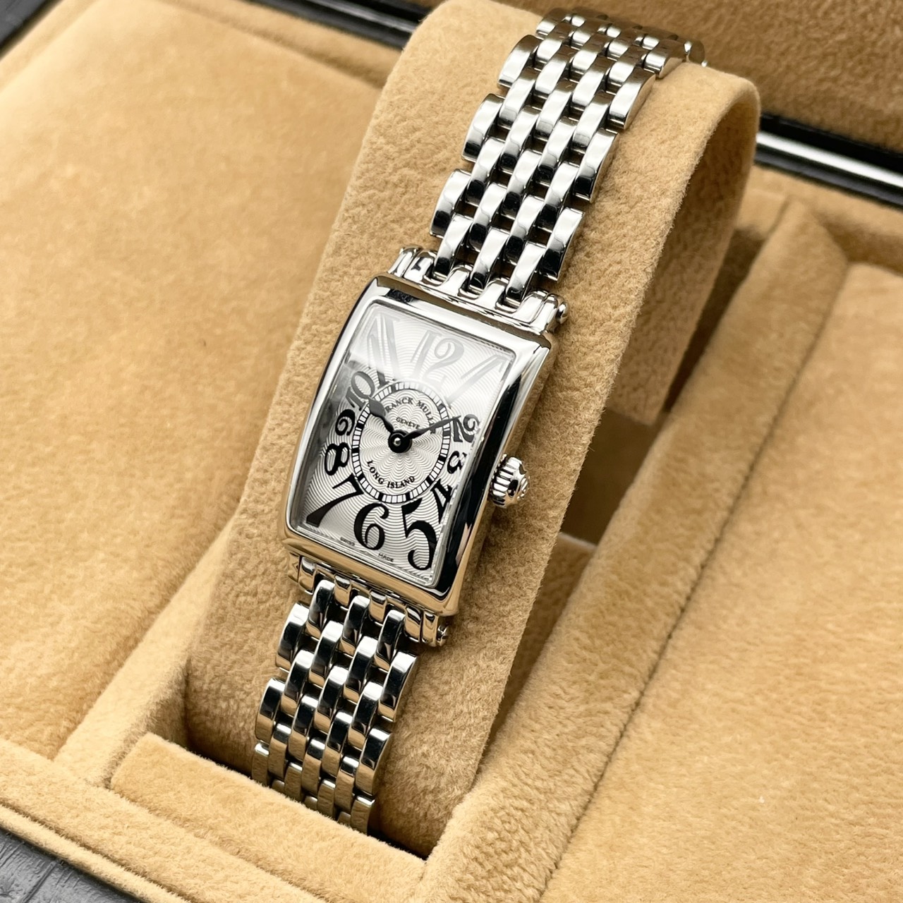 おつくん① フランクミュラー ロングアイランド 802QZ 25mm×18mm ステンレス