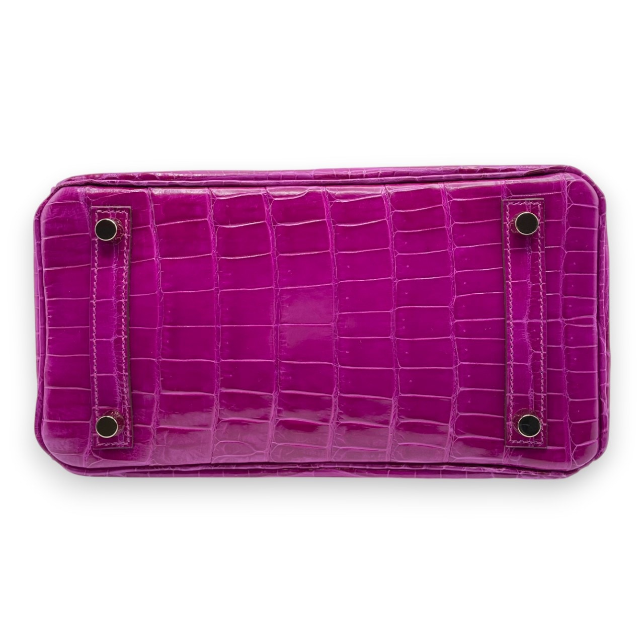 エルメス バーキン 25 ローズシェヘラザード クロコダイルニロティカス ゴールド金具 □P刻印