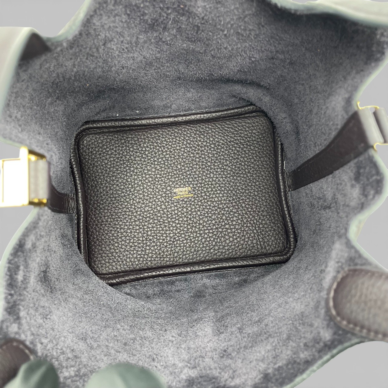 エルメス ピコタンロック PM プルノワール トリヨンクレマンス ゴールド金具 W刻印