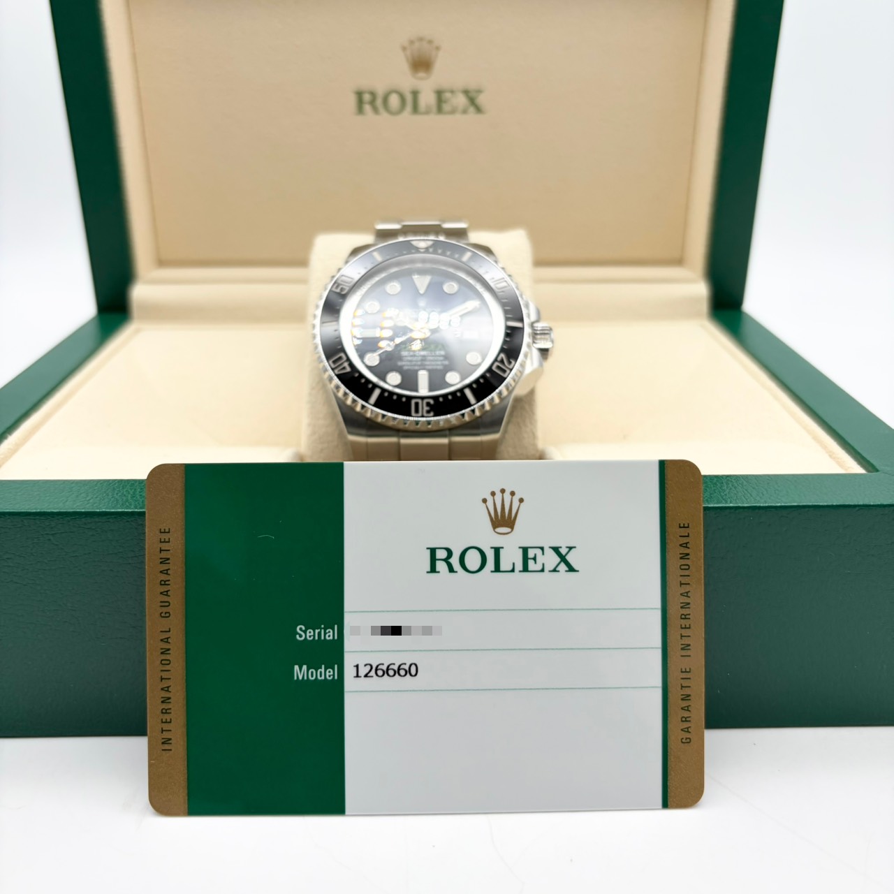 ロレックス シードゥエラー ディープシー 126660 Dブルー ステンレススチール 44mm