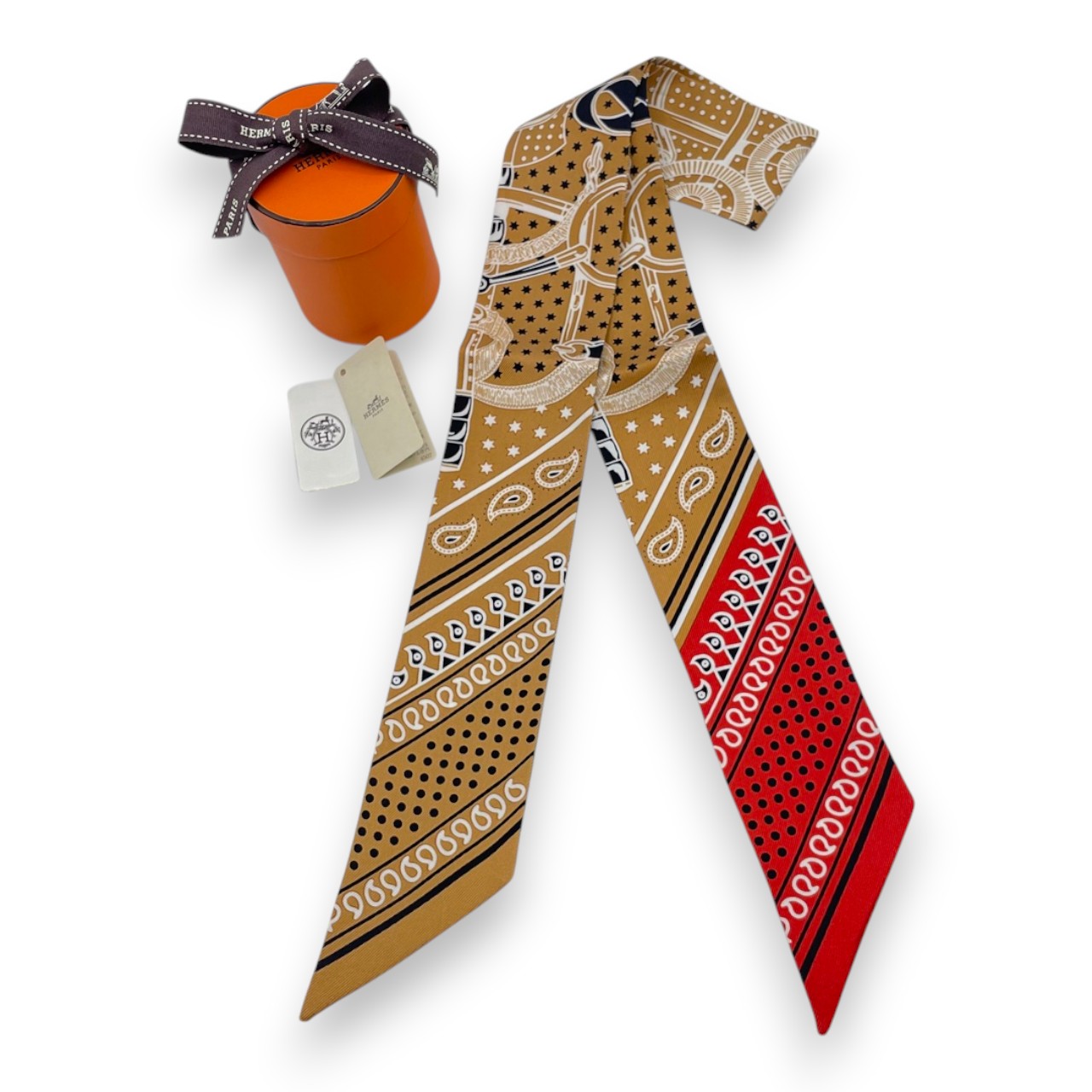 エルメス ツイリー エプロン・ドール・バンダナ Eperon d'Or Bandana