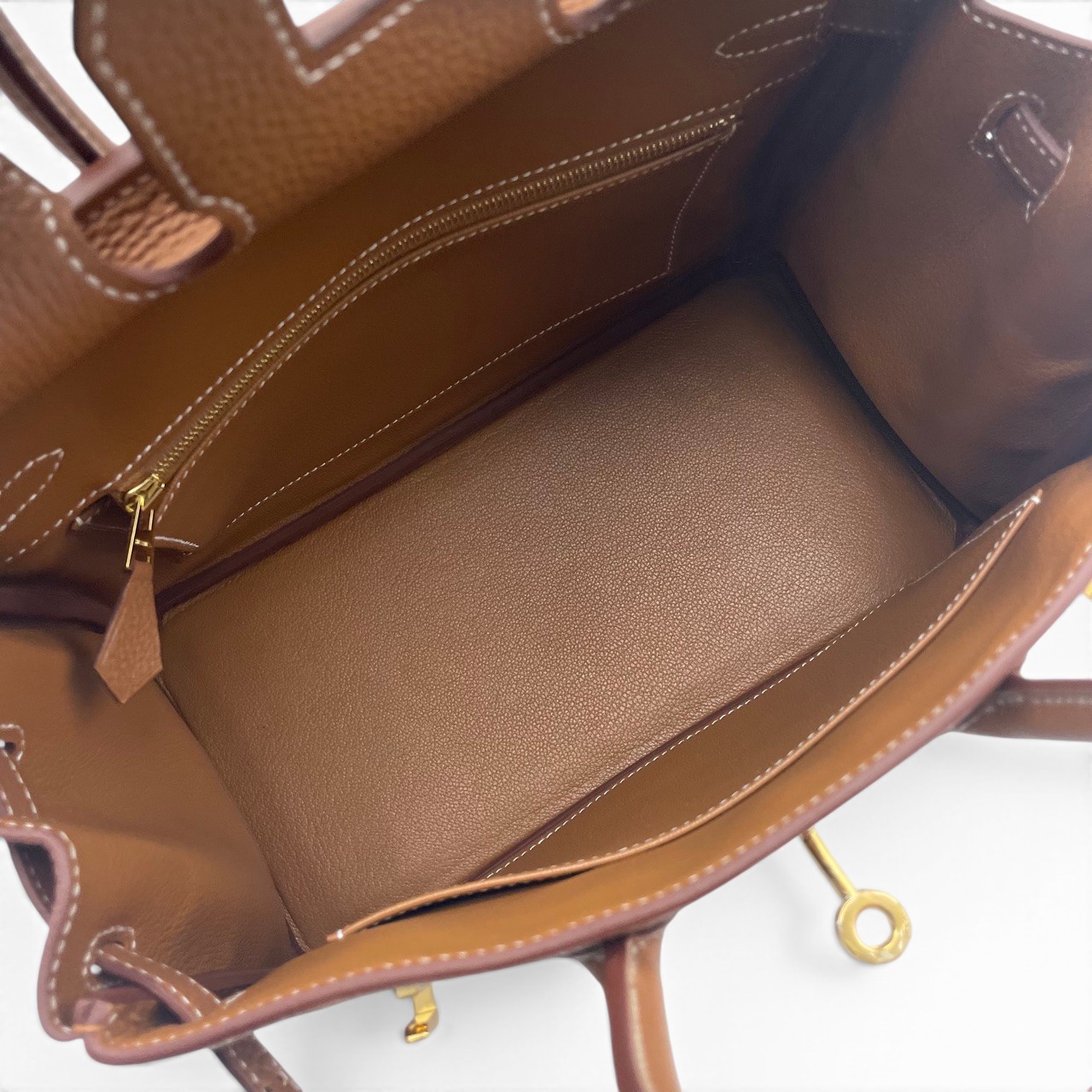 エルメス バーキン 25 ゴールド トゴ ゴールド金具 G刻印 - ブランド品