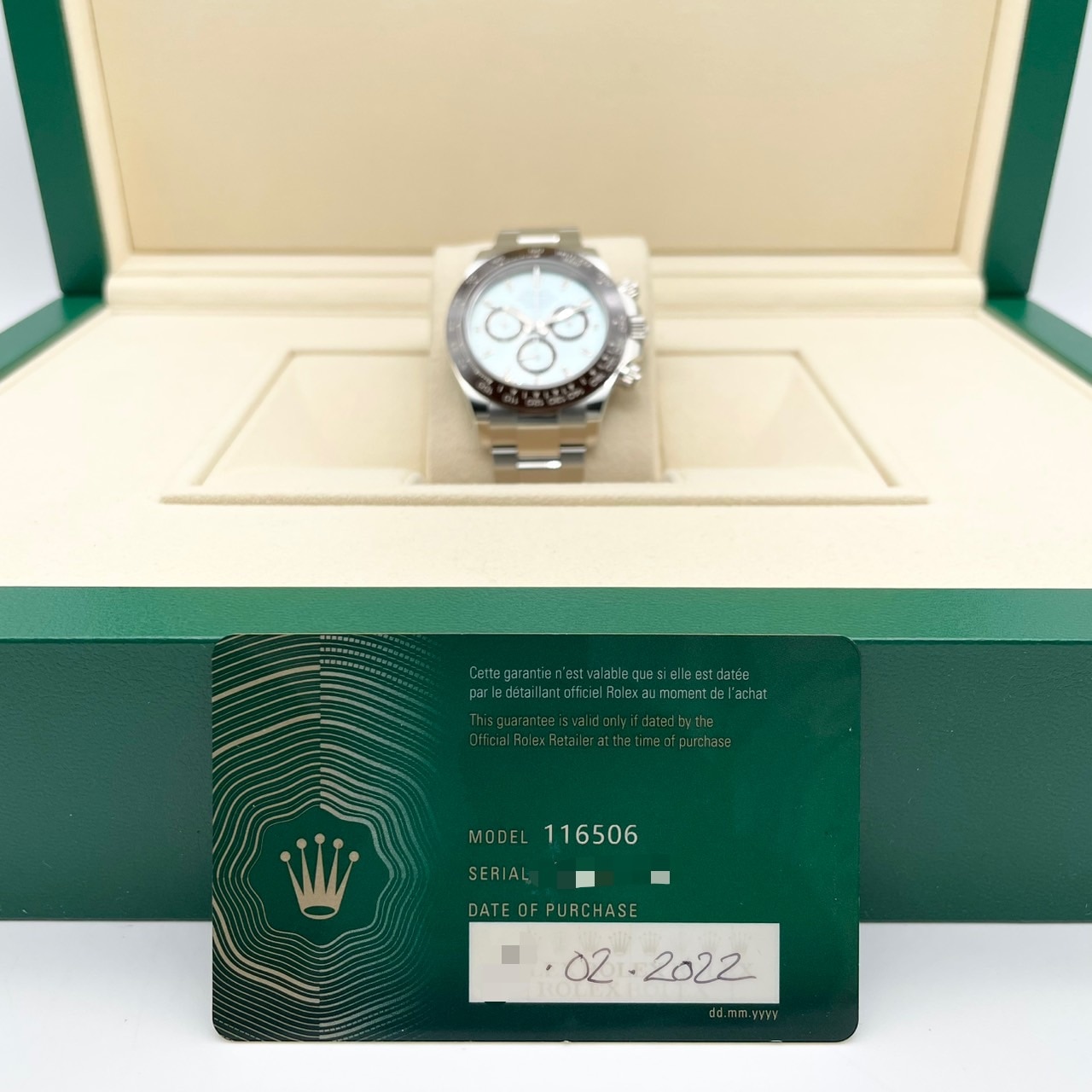 ロレックス デイトナ 116506 アイスブルー 40mm