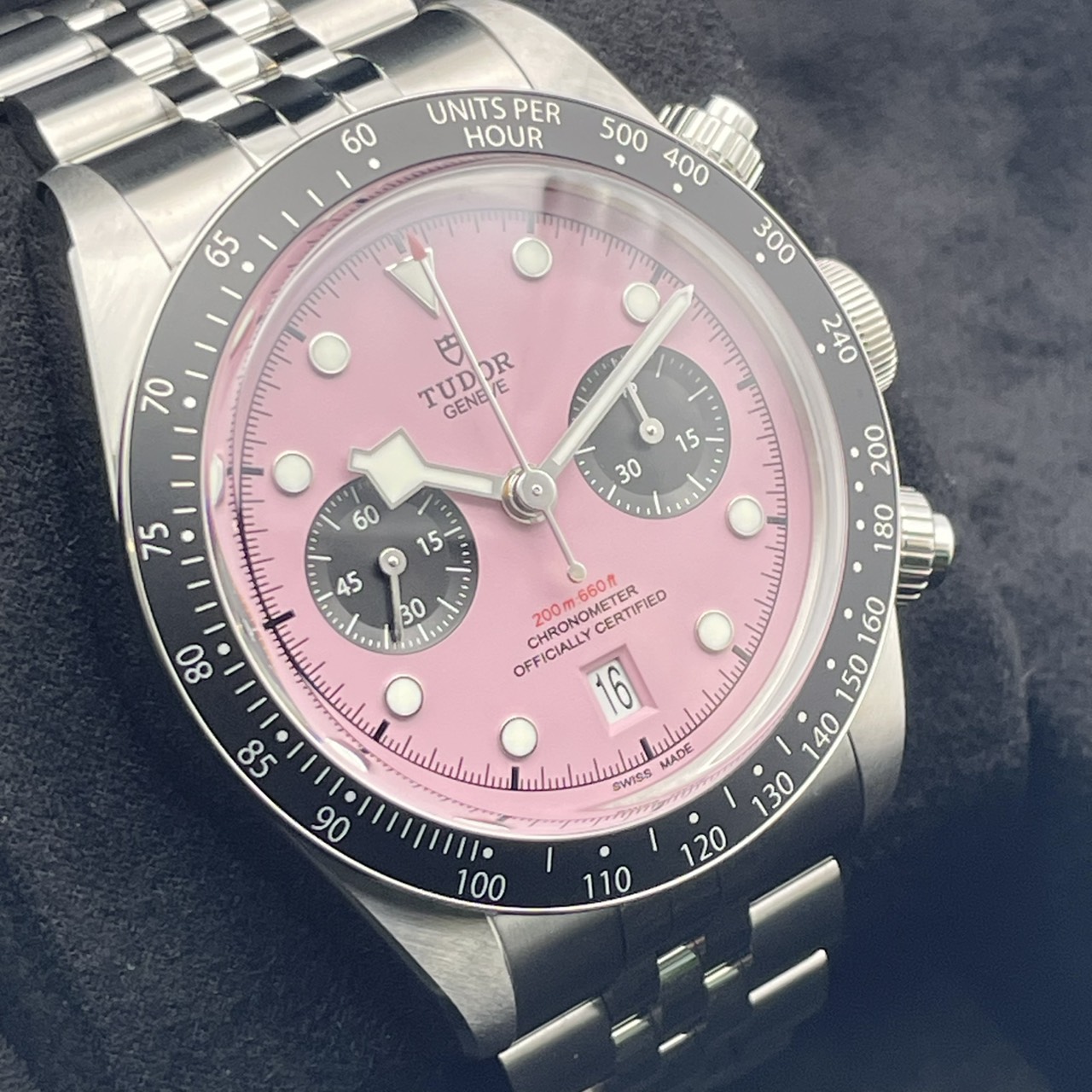 【国内最安！】チューダー ブラックベイ M79360N ピンク ステンレススチール 41mm