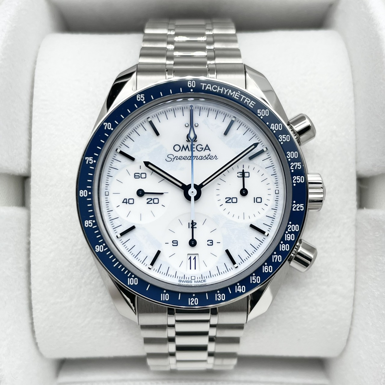 オメガ スピードマスター ミラノ コルティナ202﻿6 522.30.38.50.04.001 ホワイト 38mm