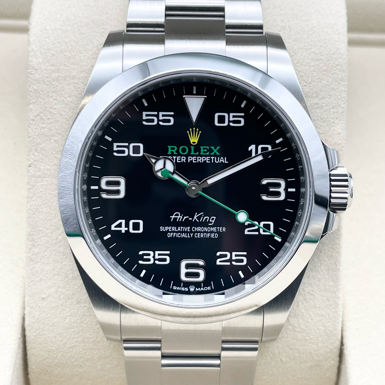 ロレックス エアキング 126900 ブラック 40mm