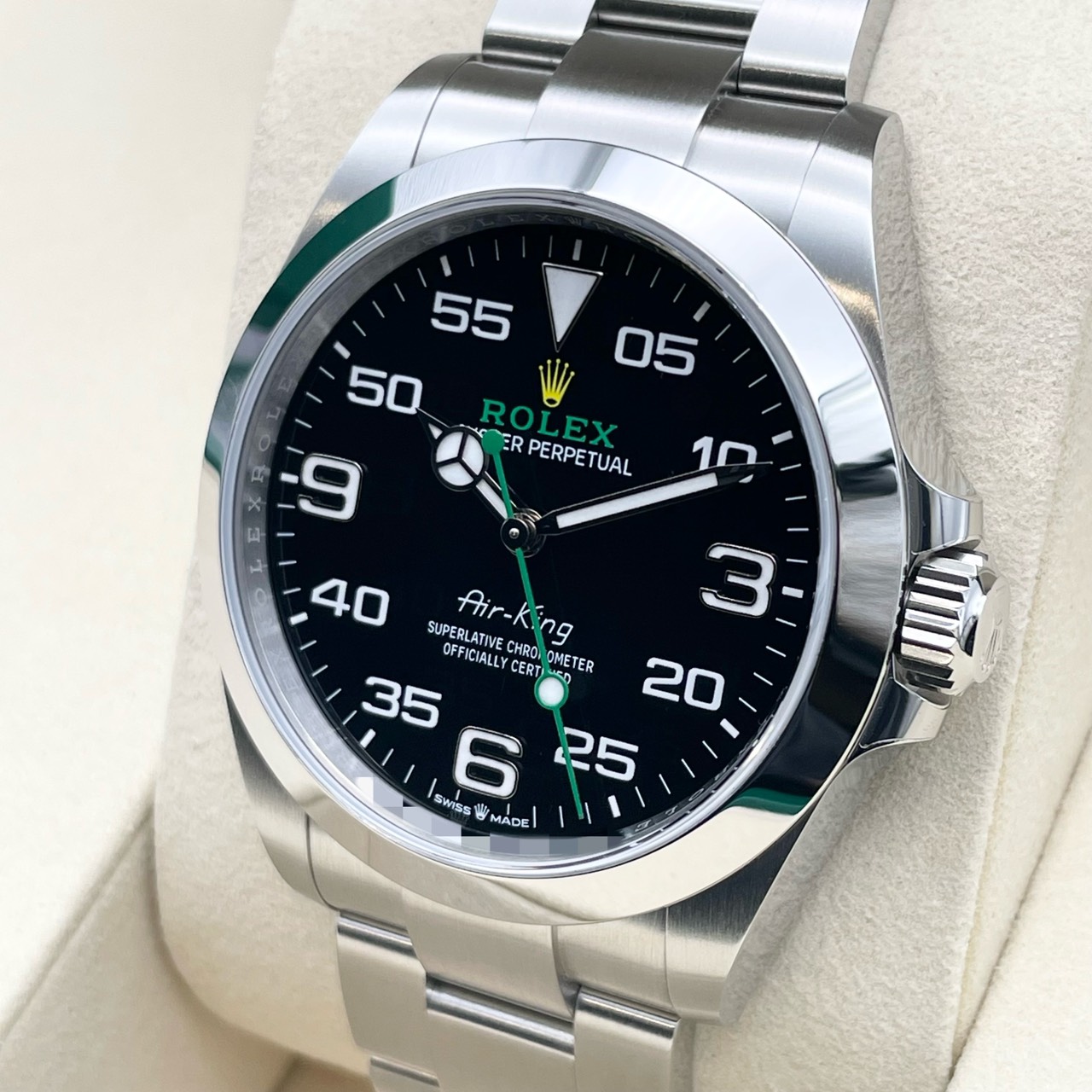 ロレックス エアキング 126900 ブラック 40mm