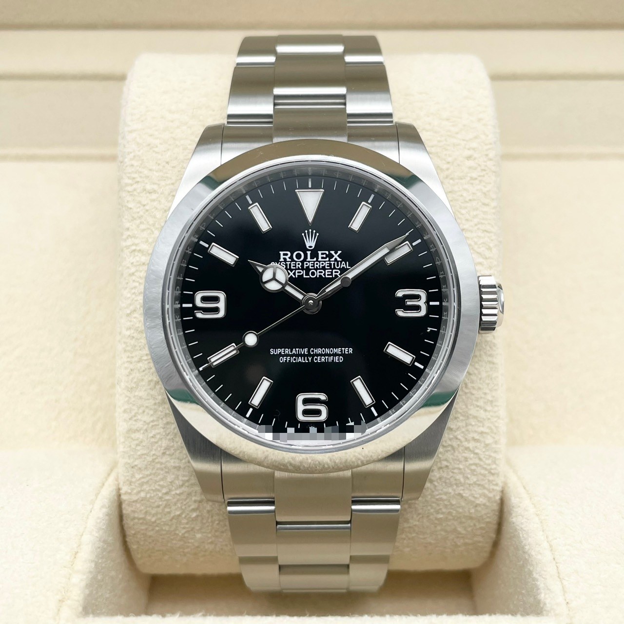 ロレックス エクスプローラー 224270 ブラック ステンレススチール 40mm