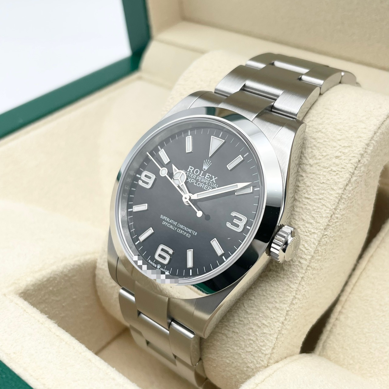 ロレックス エクスプローラー 224270 ブラック ステンレススチール 40mm