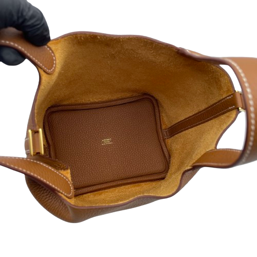 エルメス ピコタンロック PM ゴールド トリヨンクレマンス  ゴールド金具 B刻印