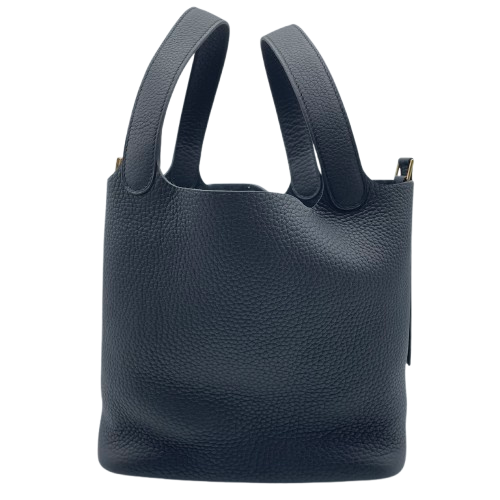 エルメス ピコタンロック MM ノワール トリヨンクレマンス ゴールド金具 W刻印