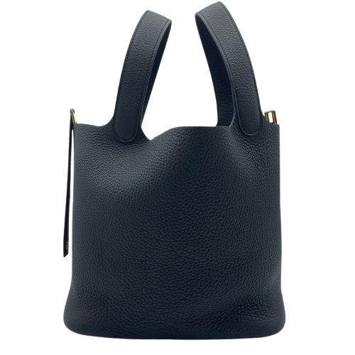 エルメス ピコタンロック MM ノワール トリヨンクレマンス ゴールド金具 W刻印