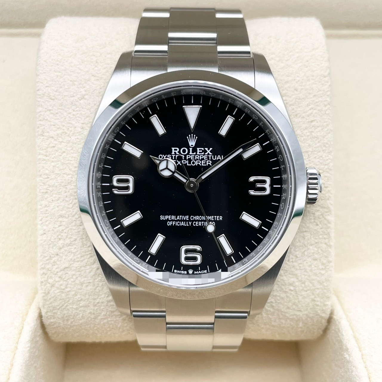 ロレックス エクスプローラーI 124270 ブラック 36mm