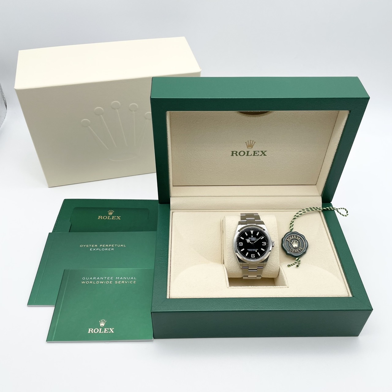 ロレックス エクスプローラーI 124270 ブラック 36mm