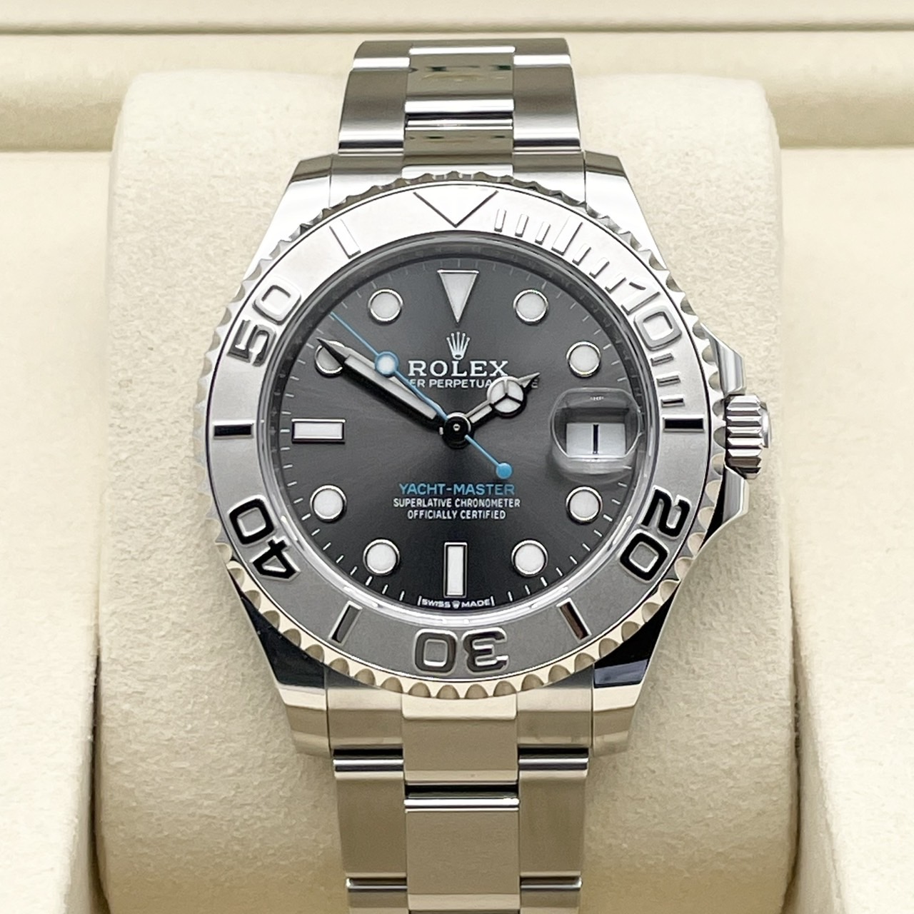 ロレックス ヨットマスター 268622 スレート 37mm