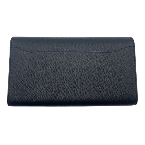 エルメス コンスタンスロング ノワール ヴォーエプソン シルバー金具 C刻印