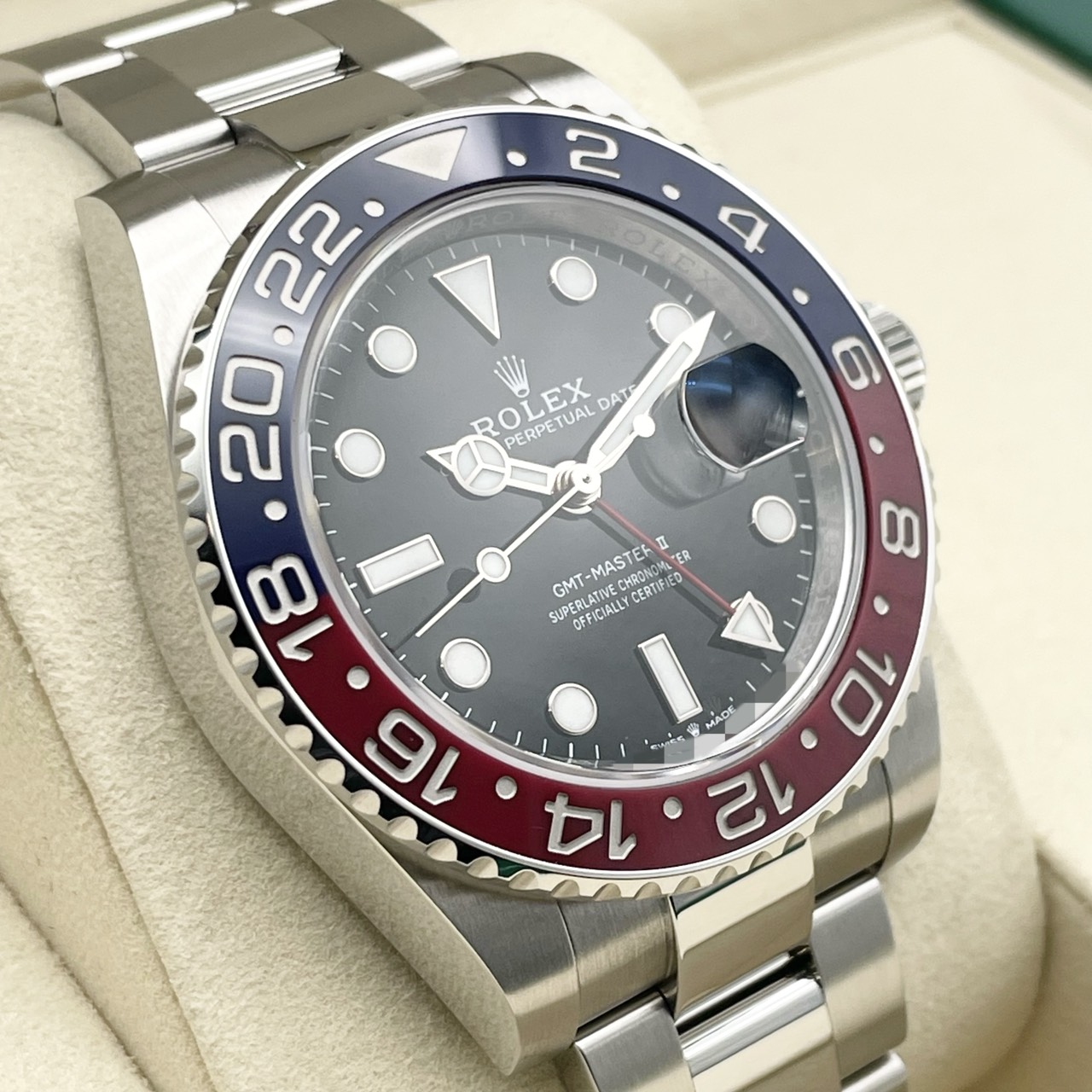 ロレックス GMTマスターII 126710BLRO ブラック オイスターブレスレット   40mm