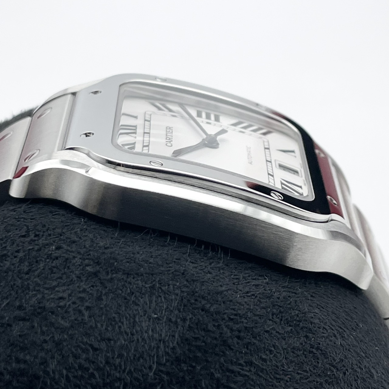 【定価137万円！】カルティエ サントス ドゥ カルティエ ウォッチ WSSA0018 ホワイト LM 39.8mm