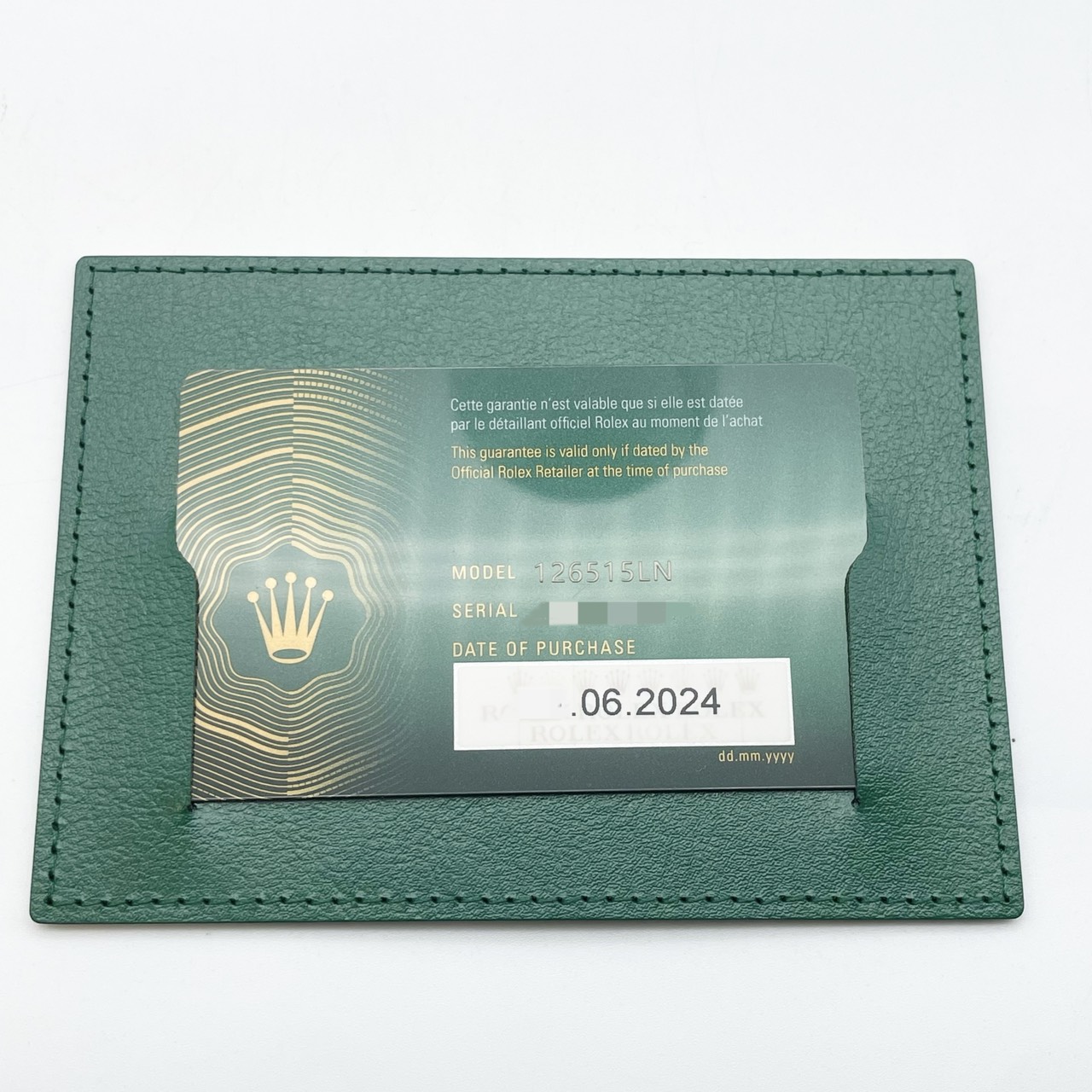 ロレックス デイトナ 126515LN ブライトブラック＆サンダスト 40mm