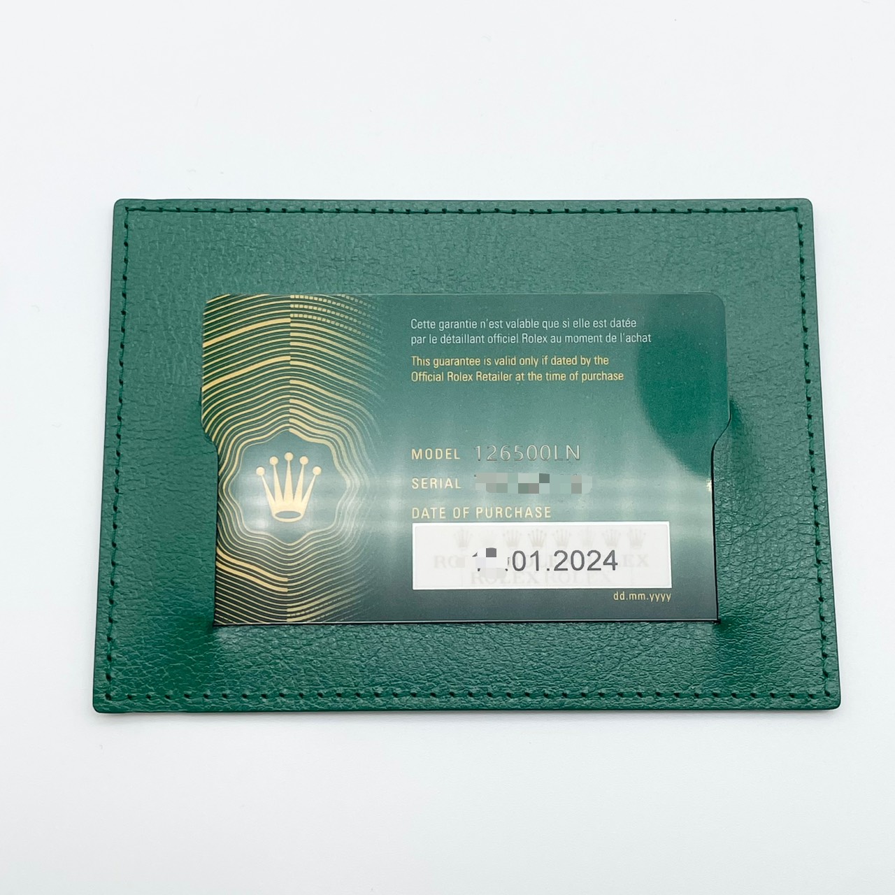 ロレックス デイトナ 126500LN ブラック ステンレススチール オイスターブレス 40mm