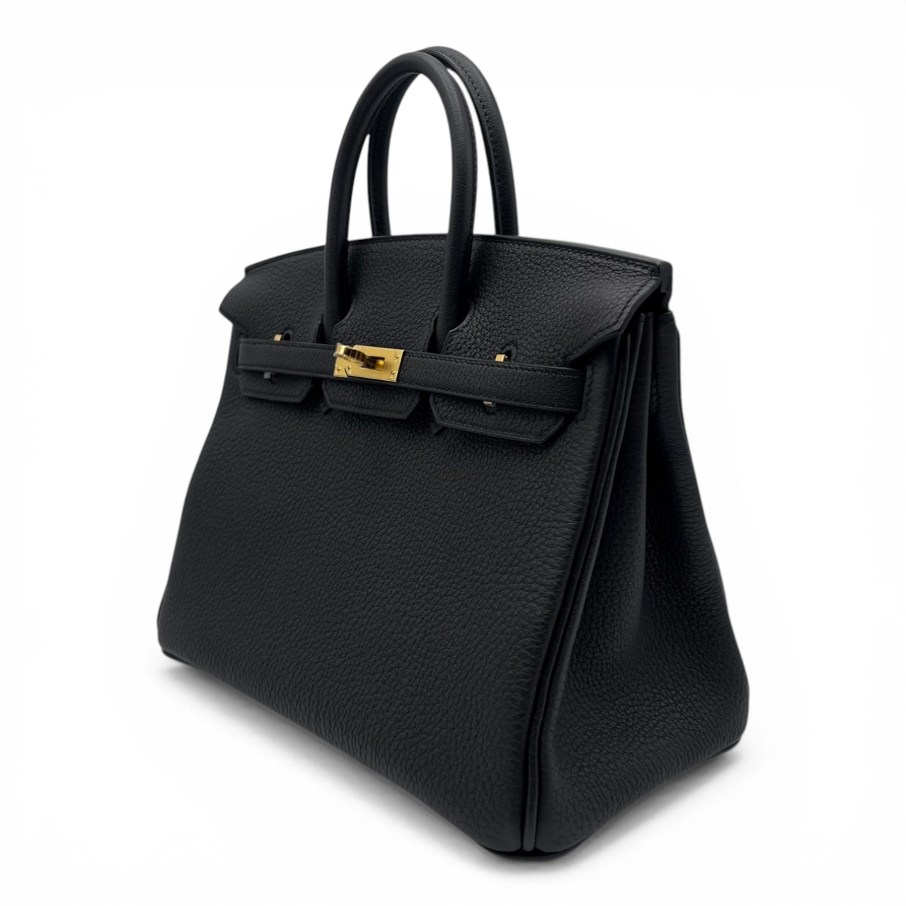 【現金特価】エルメス バーキン 25 ノワール トゴ ゴールド金具 K刻印