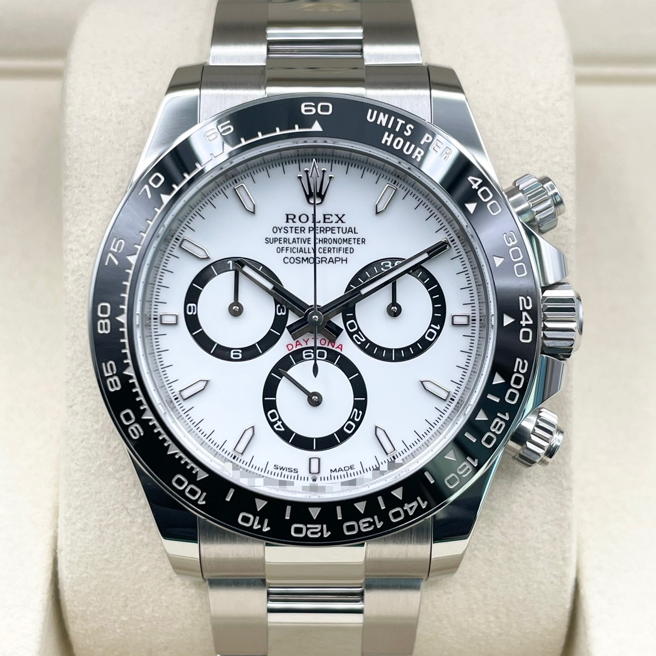 ロレックス デイトナ 126500LN ホワイト ステンレススチール 40mm