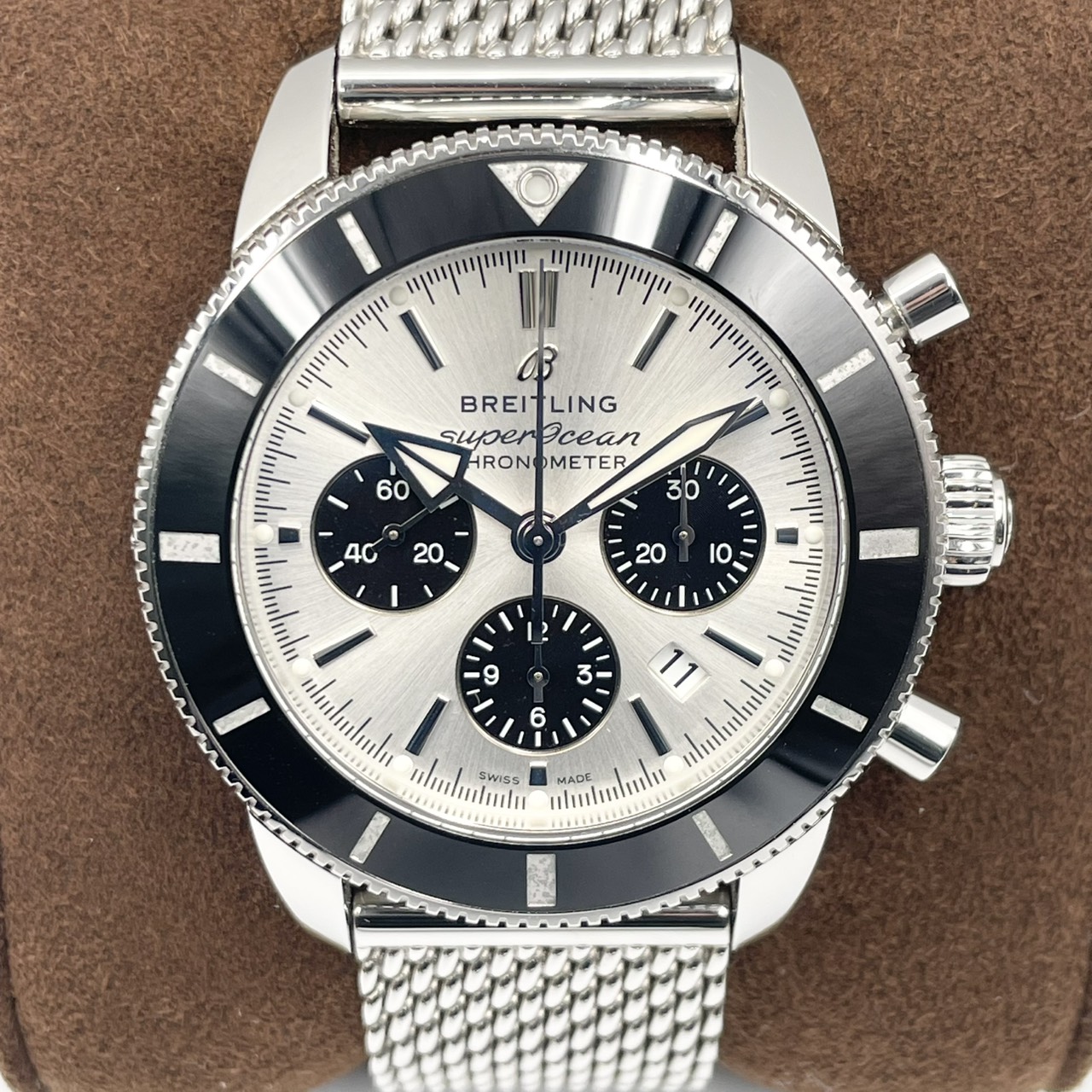 【参考定価1,122,000円】ブライトリング スーパーオーシャン ヘリテージ B01 AB0162121G1A1 シルバー 44mm