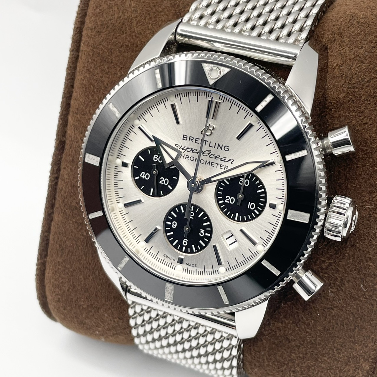 【参考定価1,122,000円】ブライトリング スーパーオーシャン ヘリテージ B01 AB0162121G1A1 シルバー 44mm