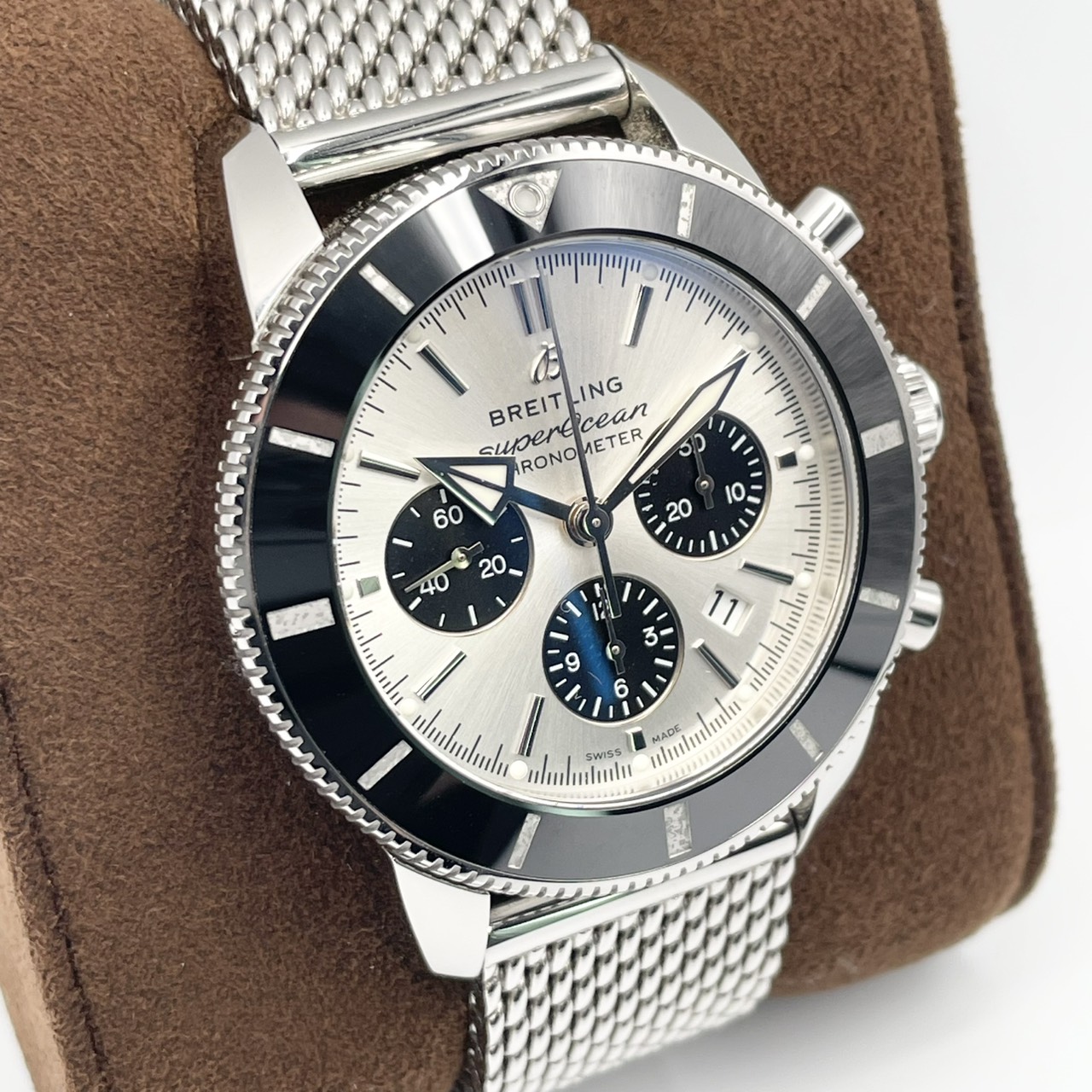 【参考定価1,122,000円】ブライトリング スーパーオーシャン ヘリテージ B01 AB0162121G1A1 シルバー 44mm