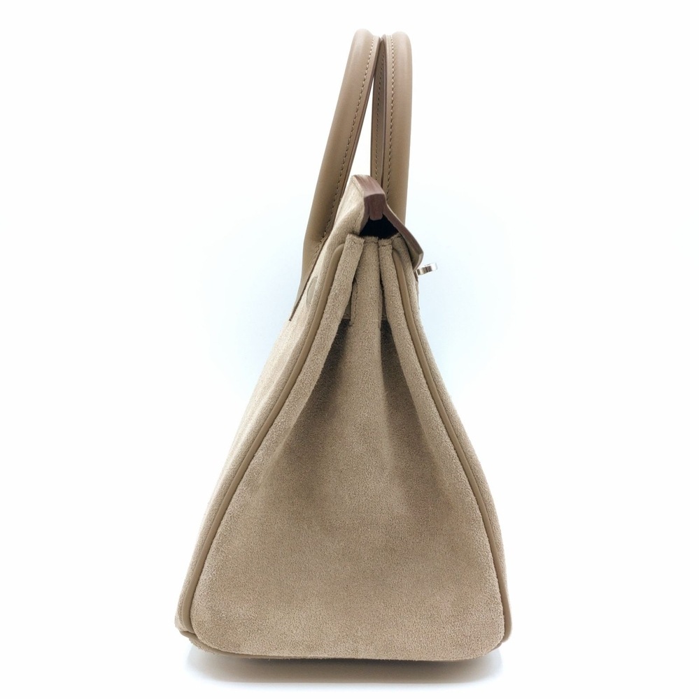 エルメス バーキン25 エトゥープ グリスカイユ スイフト グリズリー シルバー金具