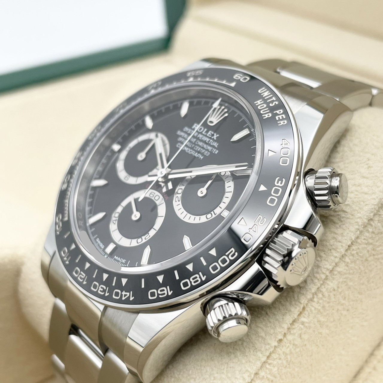 ロレックス デイトナ 126500LN ブラック 40mm ステンレススチール