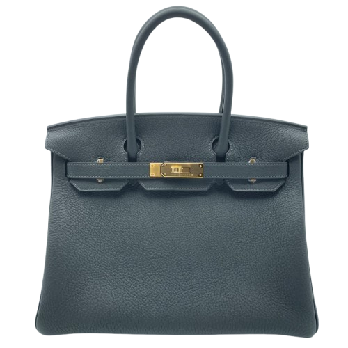 エルメス バーキン 30 ヴェールフォンセ トゴ ゴールド金具 W刻印