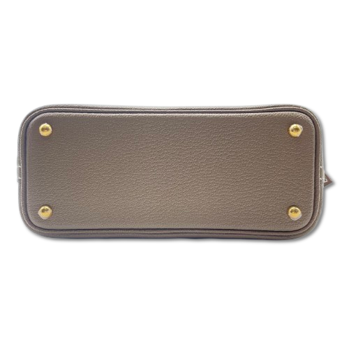 エルメス ボリード1923 ミニ エトゥープ シェーブル ゴールド金具 W刻印