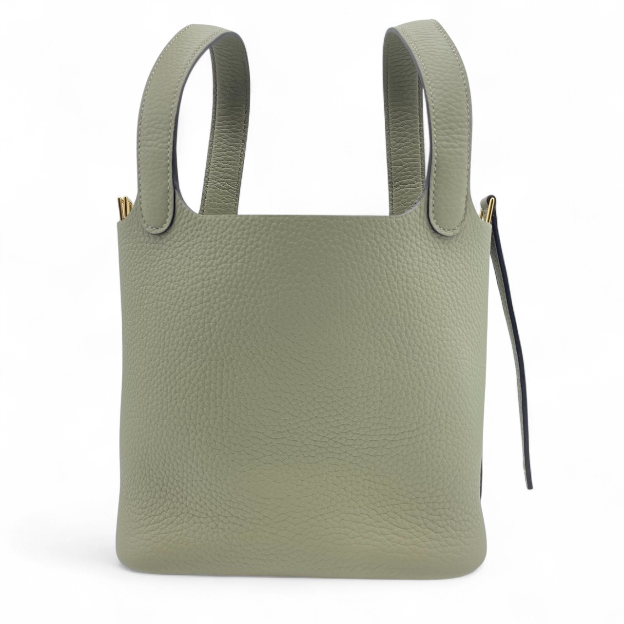 エルメス ピコタンロック PM セージ トリヨンクレマンス ゴールド金具 K刻印