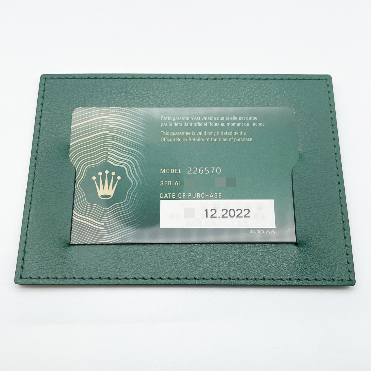 ロレックス エクスプローラーII 226570 ブラック オイスターブレスレット 42mm