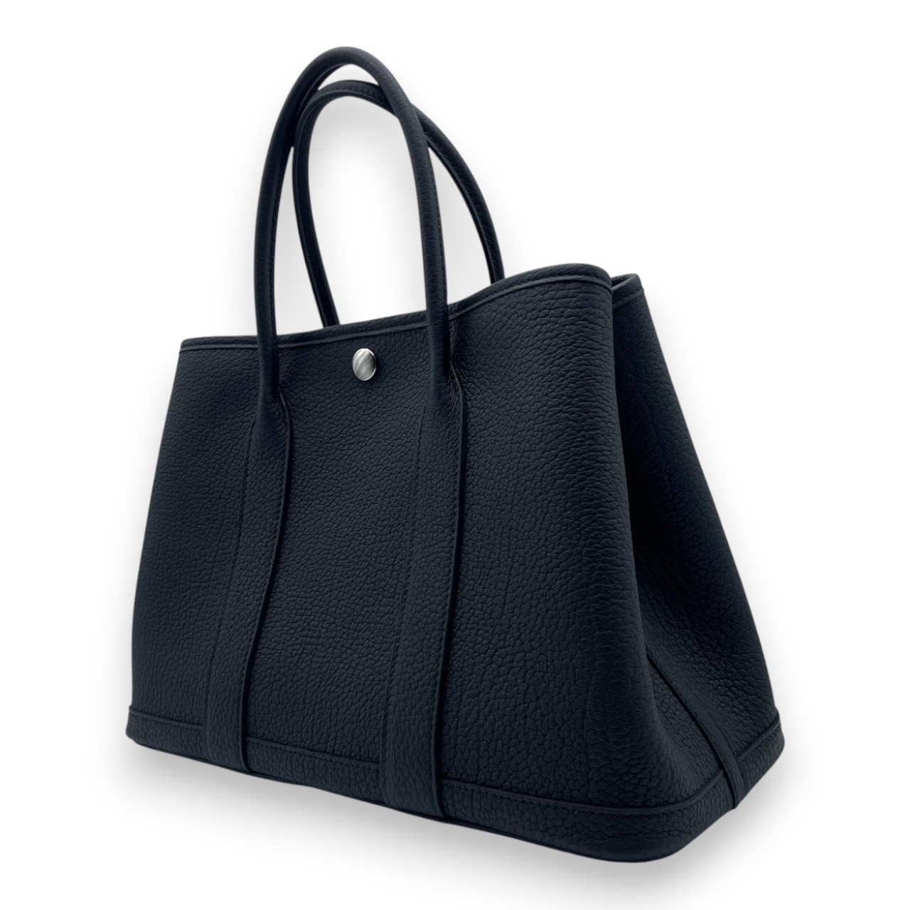 エルメス ガーデンパーティ TPM ノワール ネゴンダ シルバー金具 K刻印