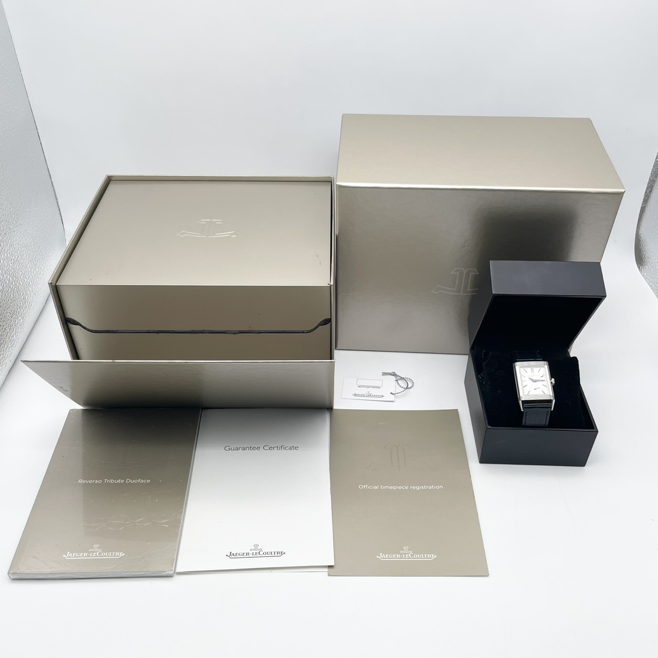 ジャガールクルト レベルソ トリビュート デュオ スモールセコンド