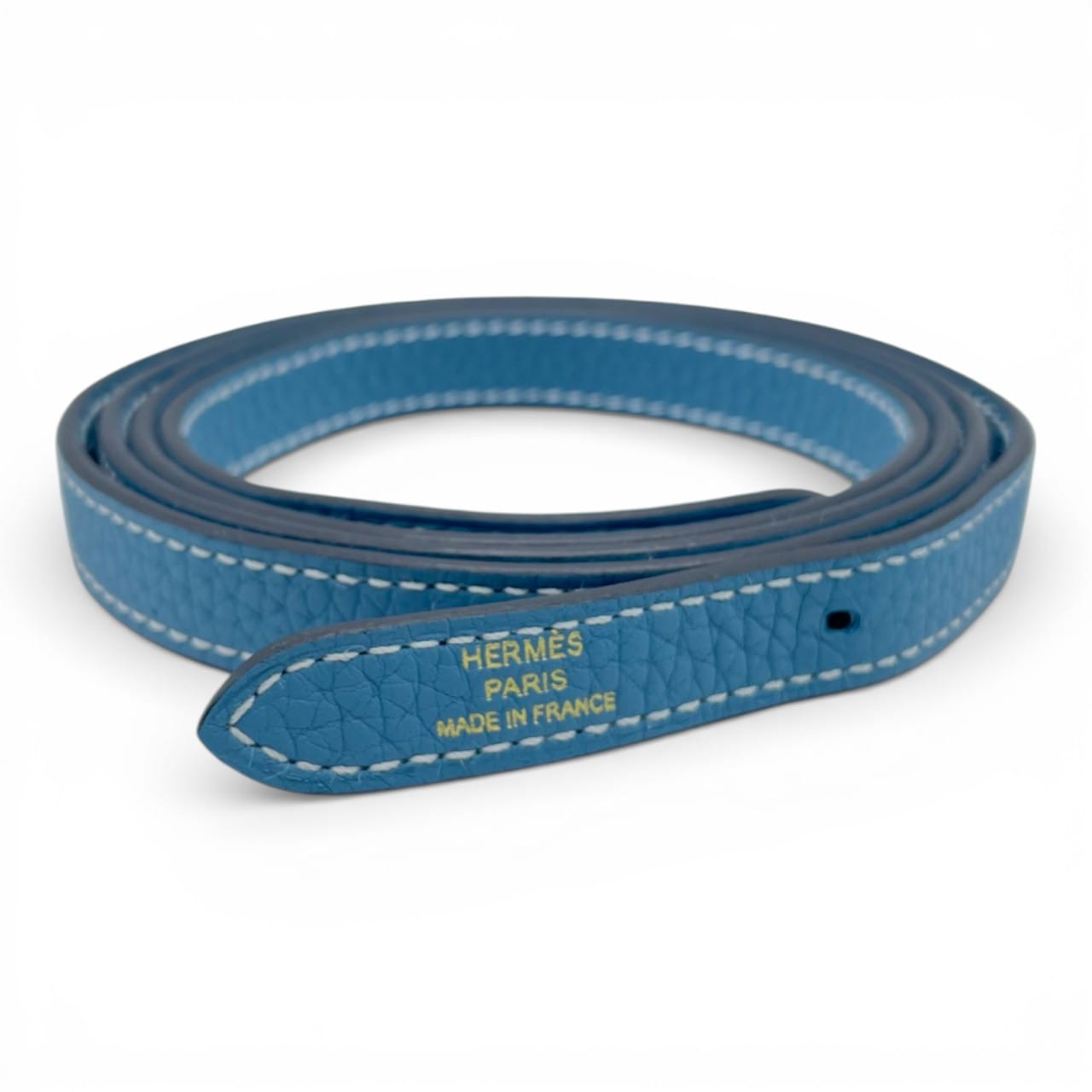 エルメス アルザン 25 ニューブルージーン トリヨンクレマンス ゴールド金具 B刻印