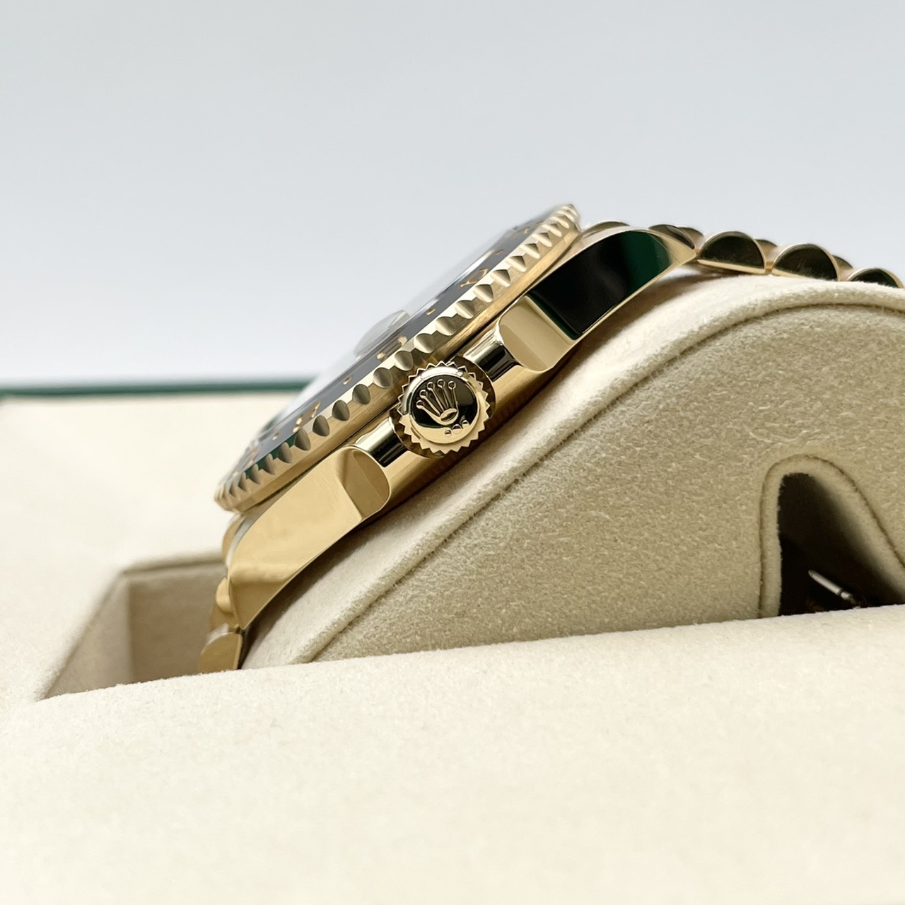 ロレックス GMTマスターII 126718GRNR イエローゴールド ジュビリーブレス ブラック 40mm