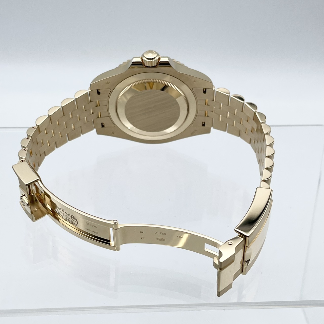 ロレックス GMTマスターII 126718GRNR イエローゴールド ジュビリーブレス ブラック 40mm