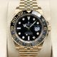 ロレックス GMTマスターII 126718GRNR イエローゴールド ジュビリーブレス ブラック 40mm