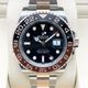 【保証書日付2026年2月！】 ロレックス GMTマスターII 126711CHNR ブラック 40mm