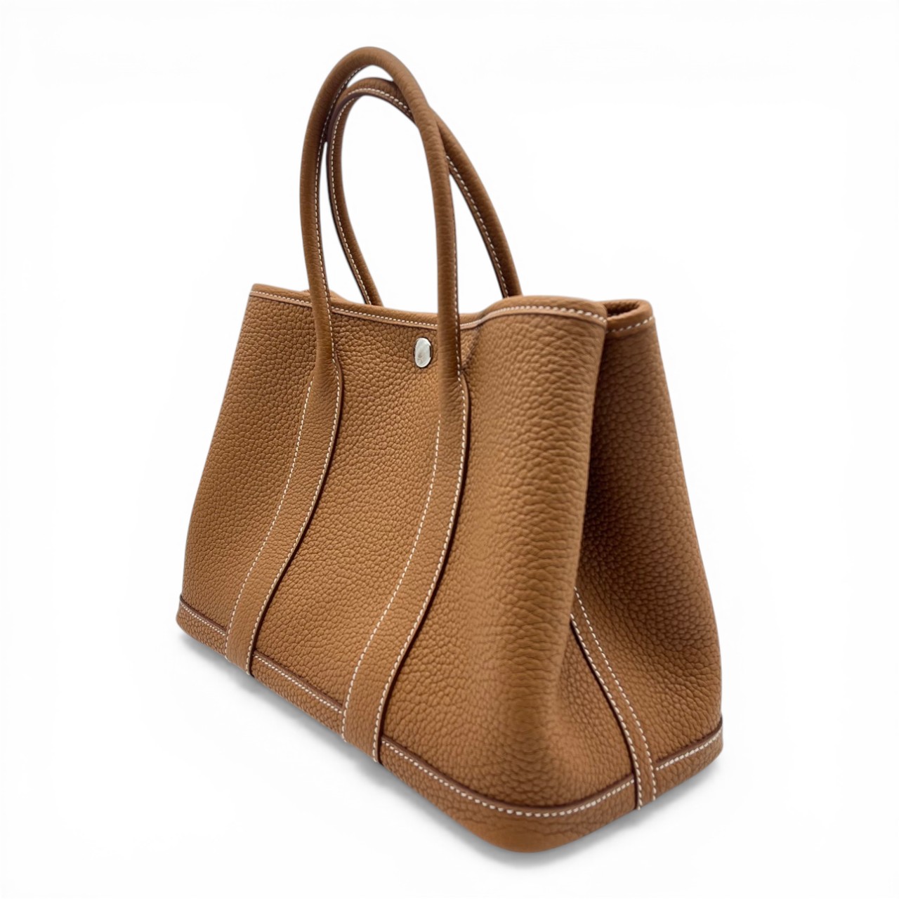 エルメス ガーデンパーティ TPM ゴールド ネゴンダ シルバー金具 G刻印