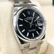 ロレックス デイトジャスト 126200 ブラック オイスターブレス 36mm