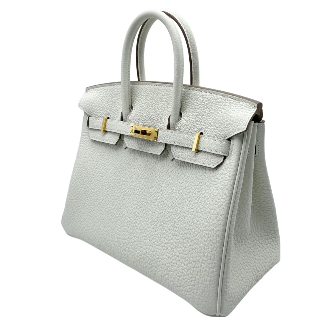 エルメス バーキン25 マッシュルーム トゴ ゴールド金具 B刻印