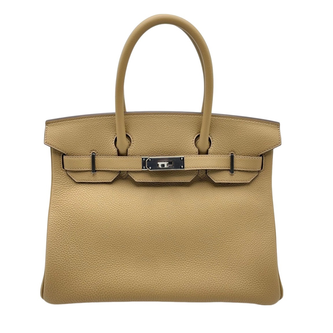 エルメス バーキン 30 ビスキュイ トゴ シルバー金具 U刻印