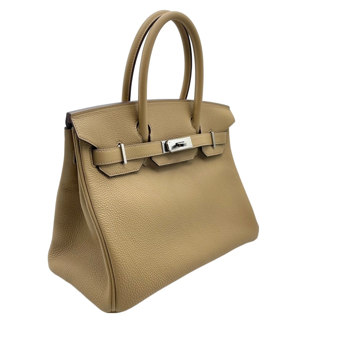 エルメス バーキン 30 ビスキュイ トゴ シルバー金具 U刻印