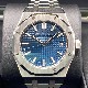 【50周年記念ローター搭載モデル】オーデマピゲ ロイヤルオーク15550ST.OO.1356ST.02 ブルー ステンレススチール 37mm